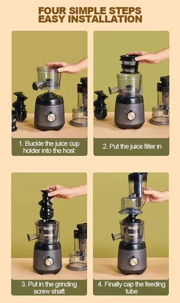 CoolSqueeze™ Automatische Saftpresse